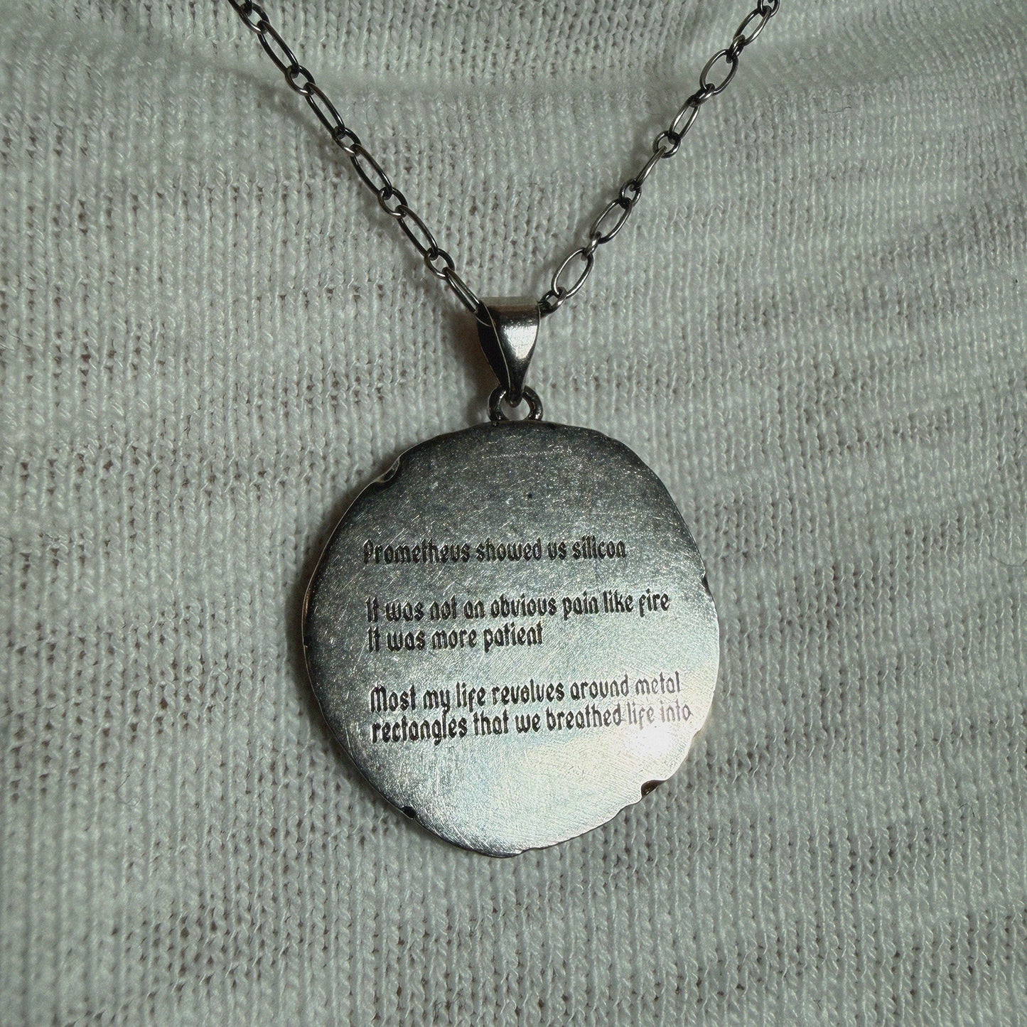 Artifact Pendant + Chain